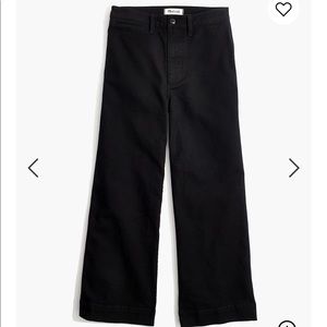 Madewell Emmett wide-leg crop jean